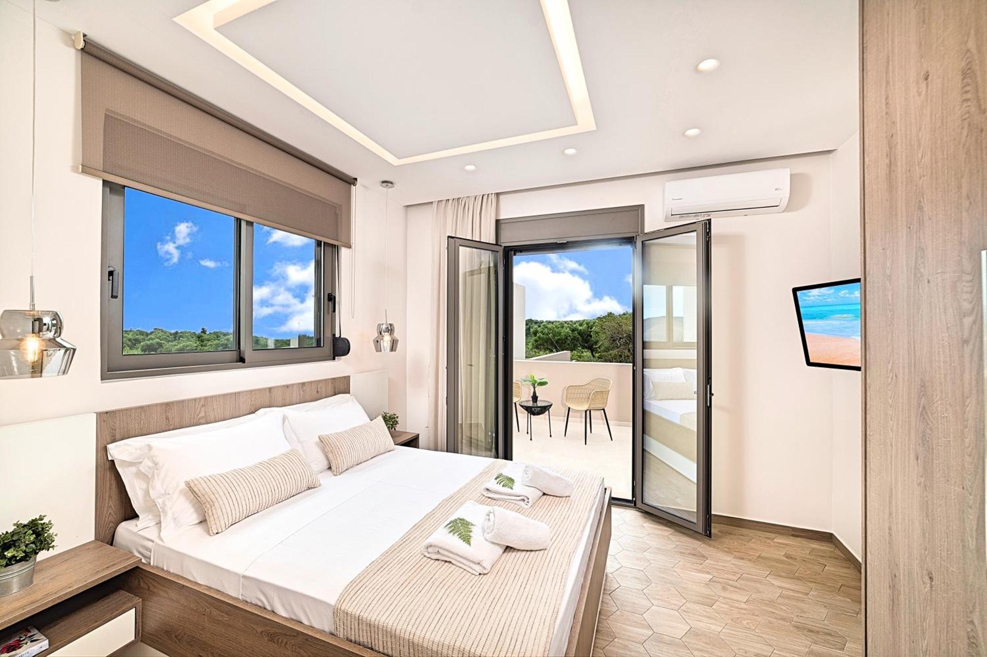 Minoas Villas Heated Pool Kournás Eksteriør bilde